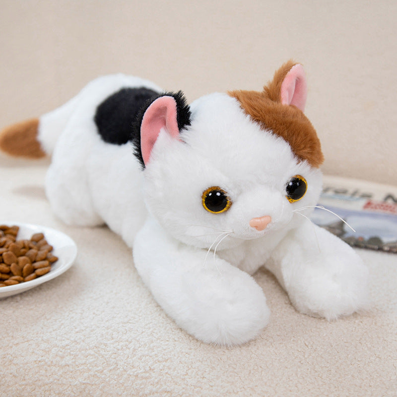 Simulation Cat Kitty Doll Pet Cat Toy Cat Petting Doll Alien Cat Plush Toy