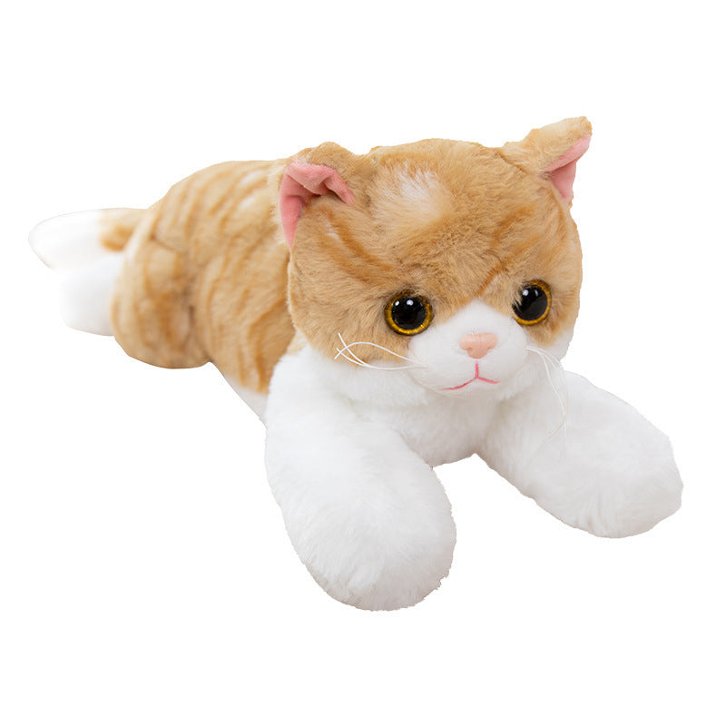 Simulation Cat Kitty Doll Pet Cat Toy Cat Petting Doll Alien Cat Plush Toy